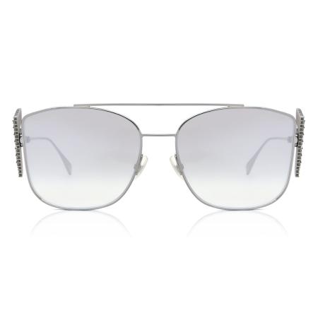 Fendi FF 0380/G/S 6LB/IC Grijs Heren Zonnebril