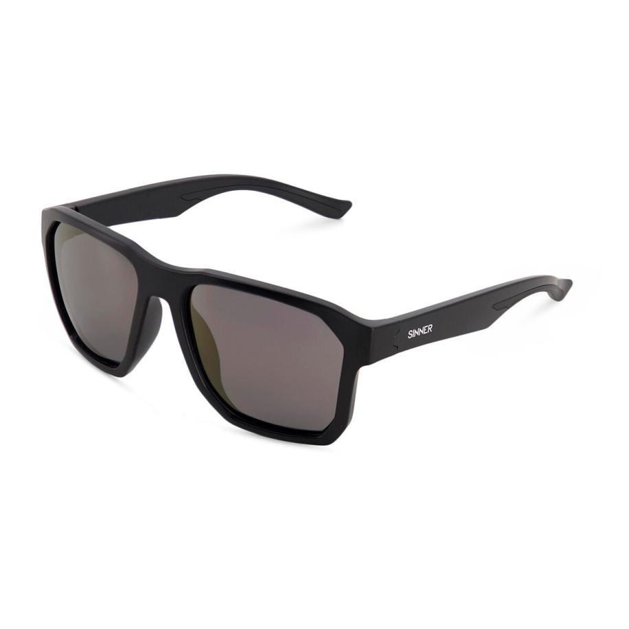 Sinner Cupu Aziatische pasvorm Polarized SISU-919-10-P09 Zwart Heren Zonnebril