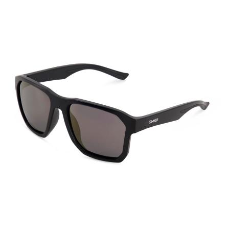 Sinner Cupu Aziatische pasvorm Polarized SISU-919-10-P09 Zwart Heren Zonnebril