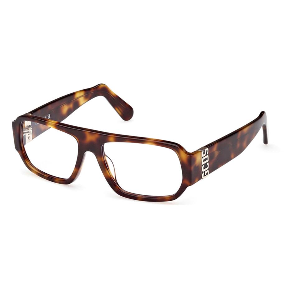 GCDS GD0034 53X Tortoiseshell Heren Zonnebril