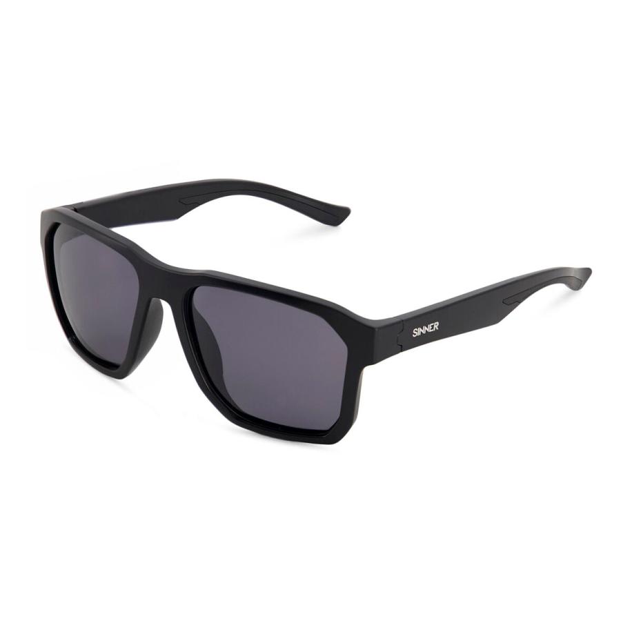 Sinner Cupu Aziatische pasvorm Polarized SISU-919-10-P10 Zwart Heren Zonnebril