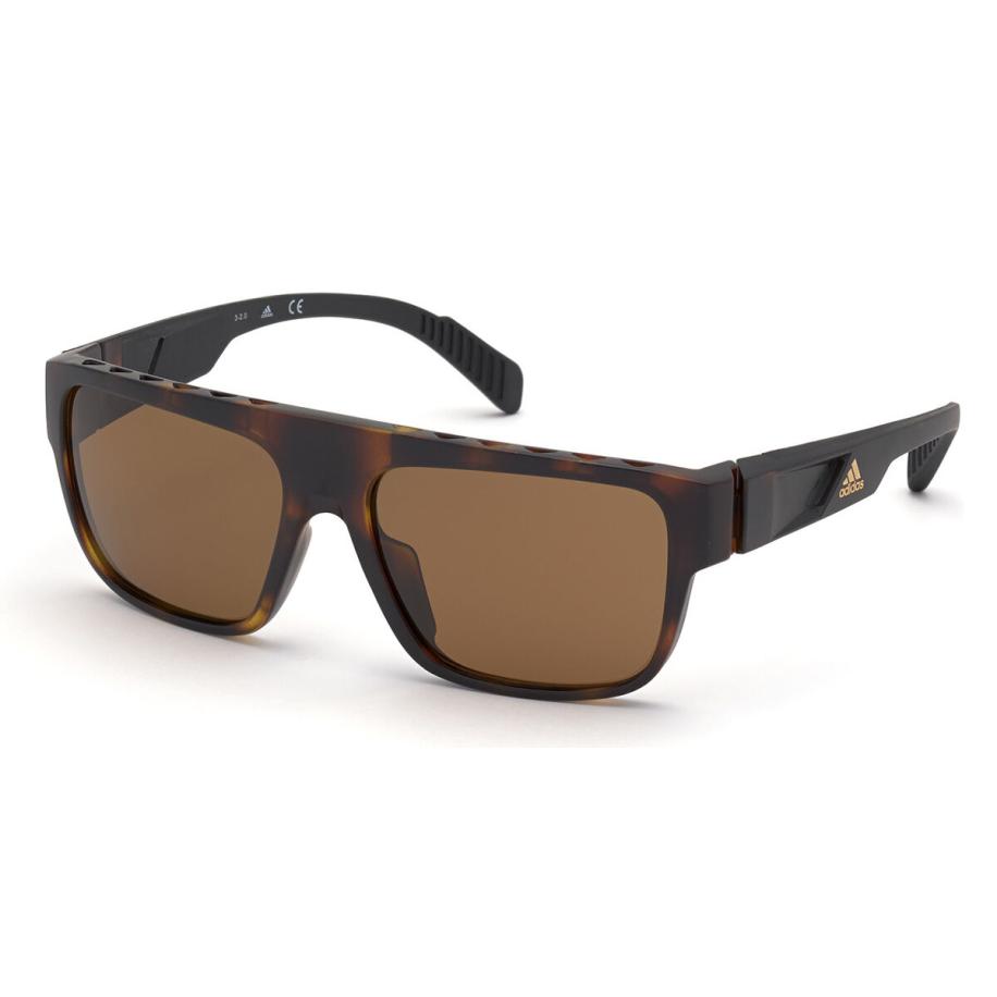 Adidas Sport SP0037 52E Tortoiseshell Heren Zonnebril