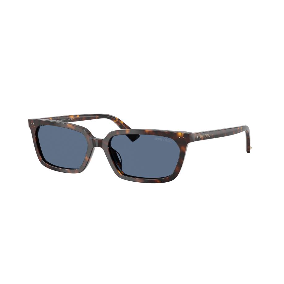 Jimmy Choo Vrouwelijk Sunglass JC5050U - Framekleur: Havana, Lenskleur: Blauw Blauw