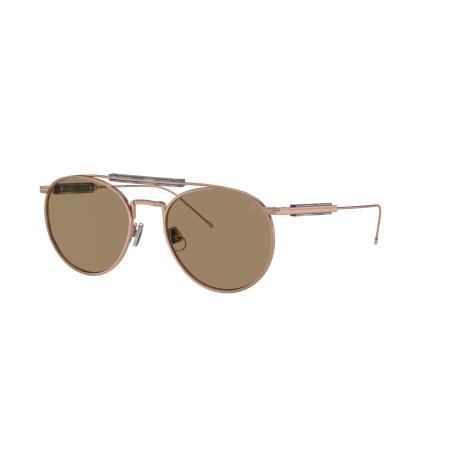 Brunello Cucinelli Unisex Sunglass BC2004ST - Framekleur: Roségoud, Lenskleur: Nocciola