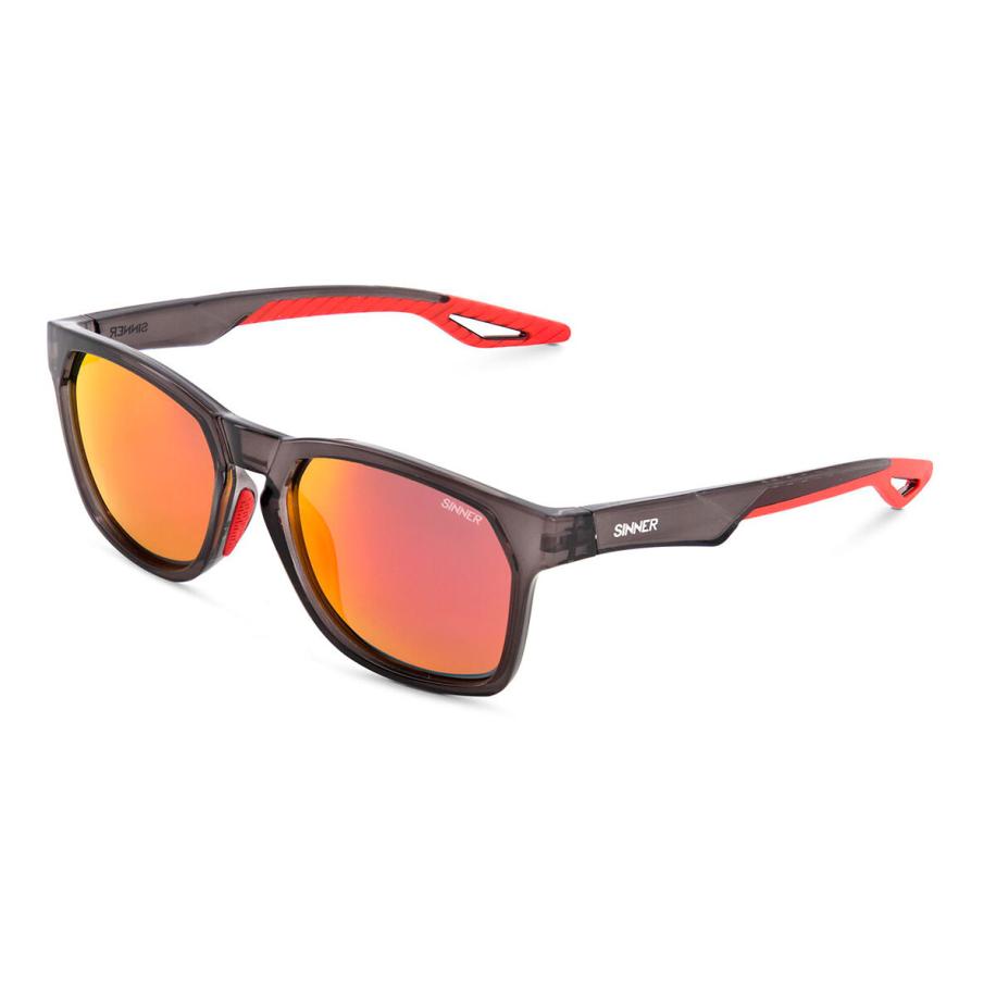 Sinner Faveira Aziatische pasvorm Polarized SISU-927-10-P58 Zwart Heren Zonnebril
