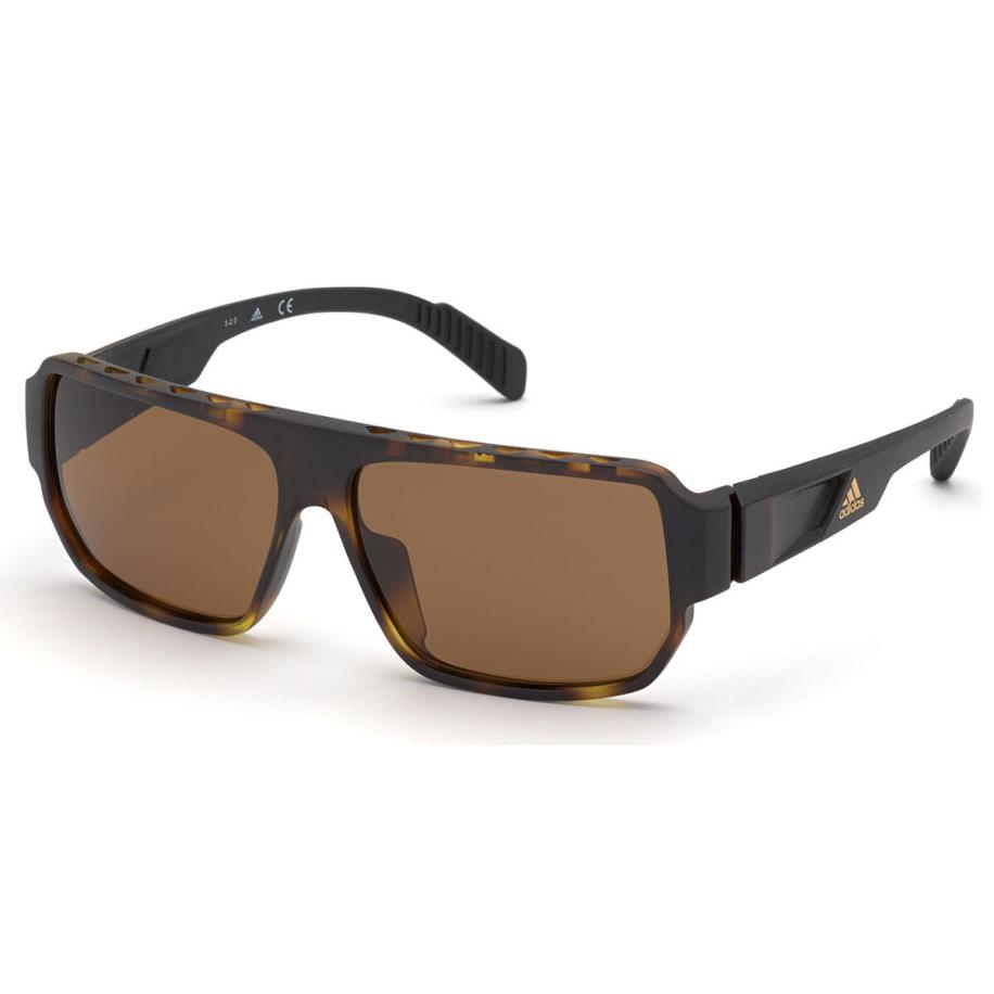 Adidas Sport SP0038 52E Tortoiseshell Heren Zonnebril