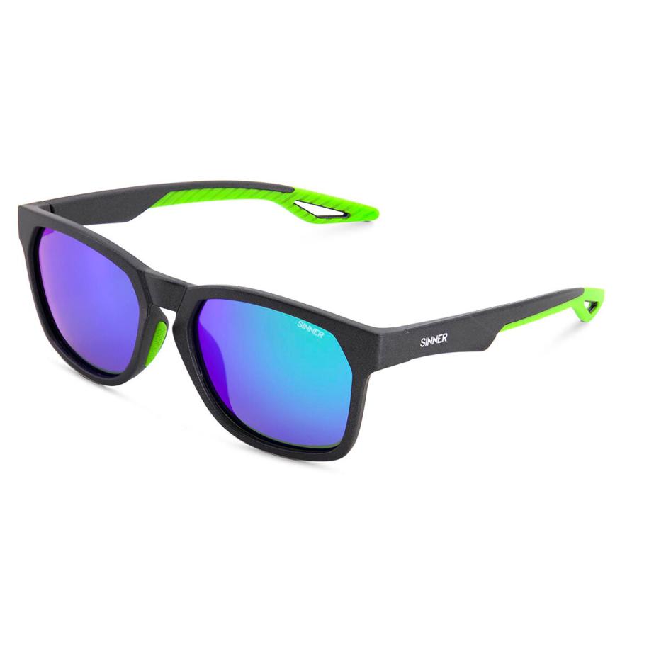 Sinner Faveira Aziatische pasvorm Polarized SISU-927-20-P28 Grijs Heren Zonnebril
