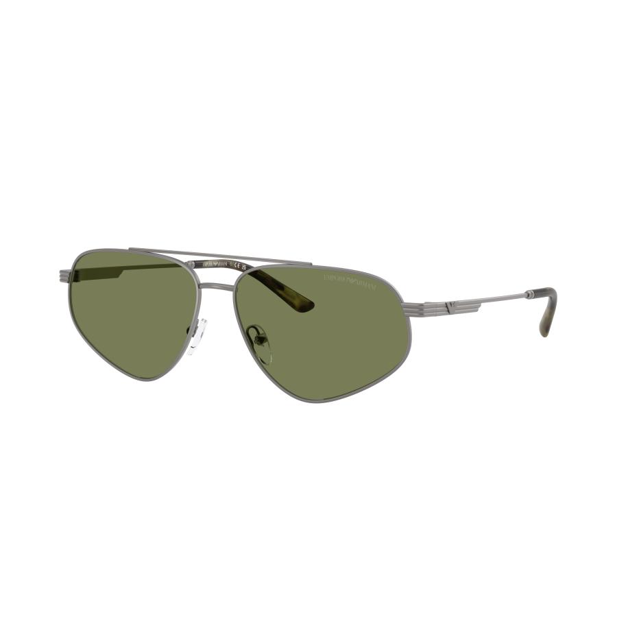 Emporio Armani EA2156 30032A Gunmetal Heren Zonnebril Groen