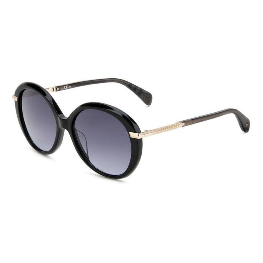 Rag & Bone RNB1075/S 807/9O Zwart Dames Zonnebril