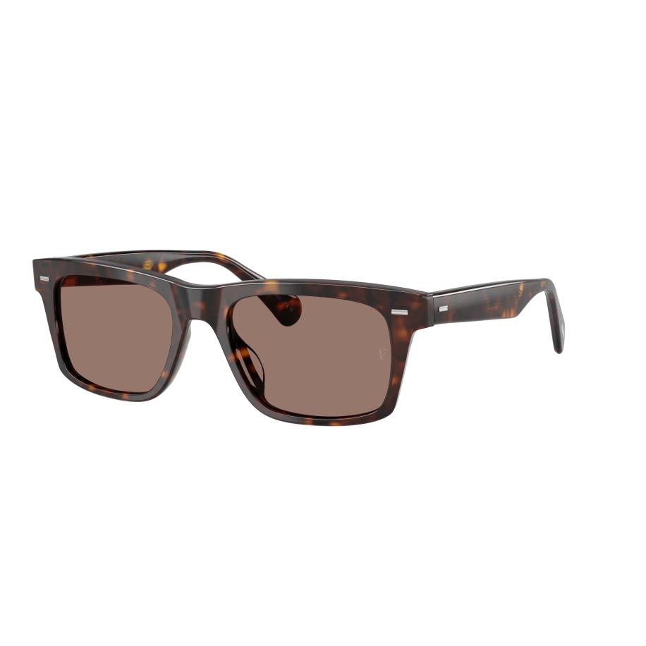 Oliver Peoples Mannelijk Sunglass OV5596SU R-16 - Framekleur: 362, Lenskleur: Sierra Blauw