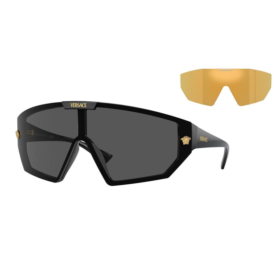 Versace VE4461 GB1/87 Zwart Heren Zonnebril