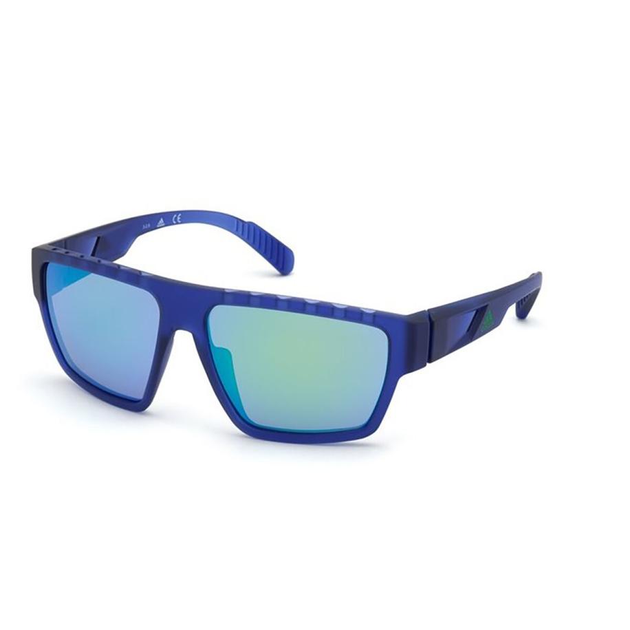 Adidas Sport SP0008 91Q Blauw Heren Zonnebril