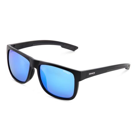 Sinner Totai Aziatische pasvorm Polarized SISU-928-10-P48 Zwart Heren Zonnebril