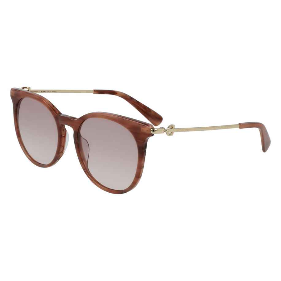Longchamp LO693S 275 Bruin Heren Zonnebril
