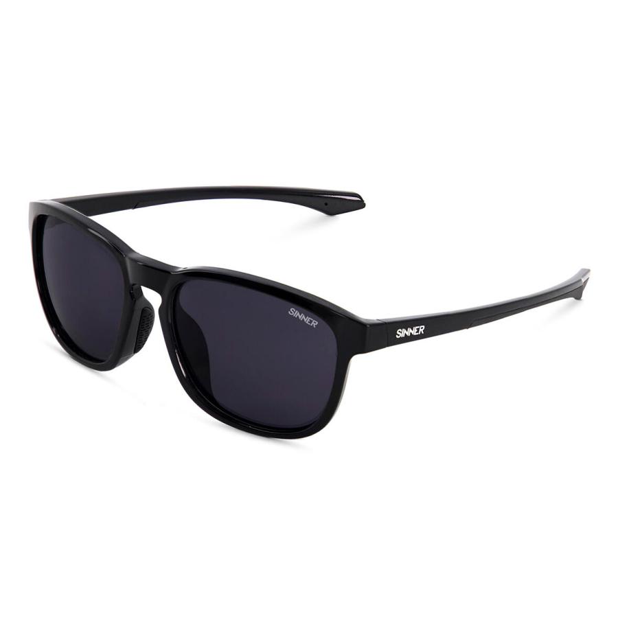 Sinner Yacan Aziatische pasvorm Polarized SISU-920-10-P10 Zwart Heren Zonnebril
