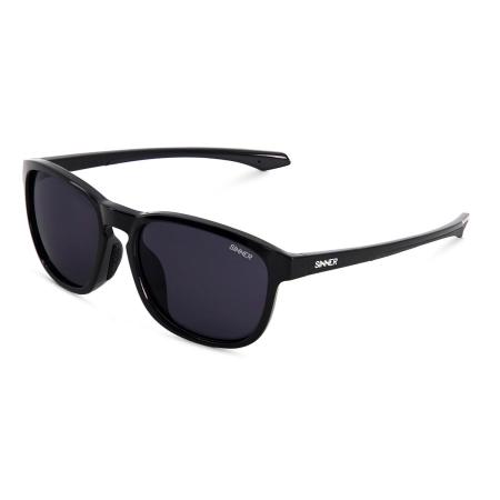 Sinner Yacan Aziatische pasvorm Polarized SISU-920-10-P10 Zwart Heren Zonnebril