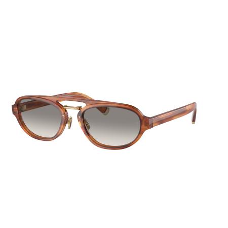 Brunello Cucinelli Unisex Sunglass BC4008S - Framekleur: Honing Havana, Lenskleur: Woestijn