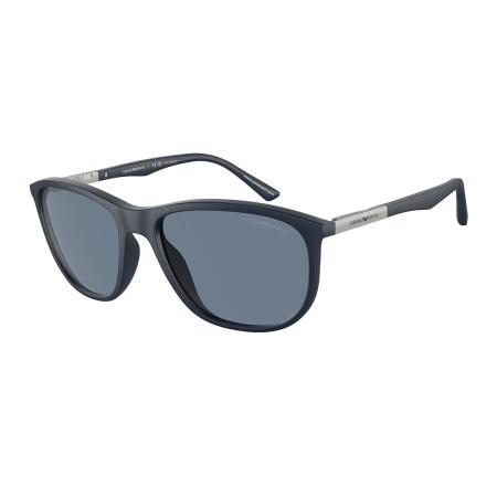 Emporio Armani EA4201 Polarized 50882V Blauw Heren Zonnebril
