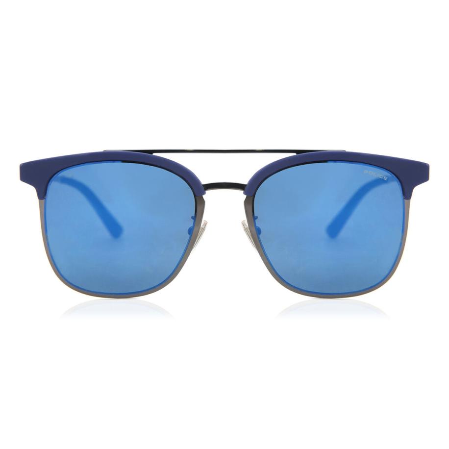 Police SPL569 568B Blauw Heren Zonnebril
