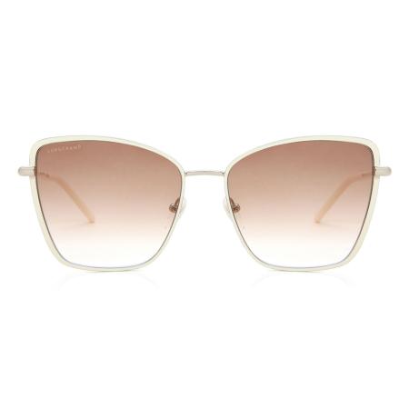 Longchamp LO167S N 108 Wit Dames Zonnebril