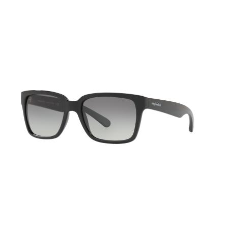 Sunglass Hut Collection Unisex Sunglass HU2012 - Framekleur: Zwart, Lenskleur: Gradiënt grijs