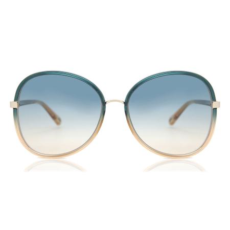 Chloé CH0030S 006 Blauw Heren Zonnebril