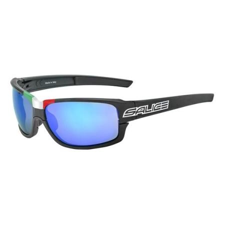 Salice 017 ITA IR BLKITA/41 Zwart Heren Zonnebril