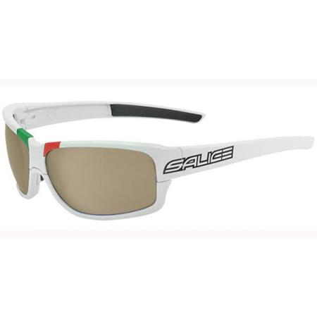 Salice 017 ITA IR WHITA/49B Wit Heren Zonnebril