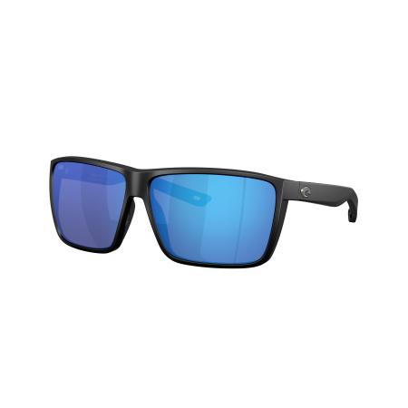 Costa Mannelijk Sunglass 6S9121 Rincon II - Framekleur: Matzwart, Lenskleur: Blauw gespiegeld