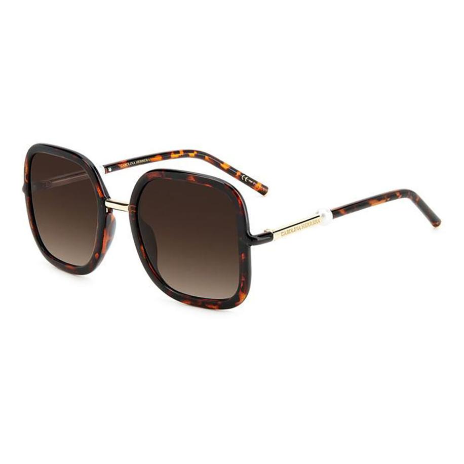 Carolina Herrera HER 78/G/S 86/HA Tortoiseshell Dames Zonnebril