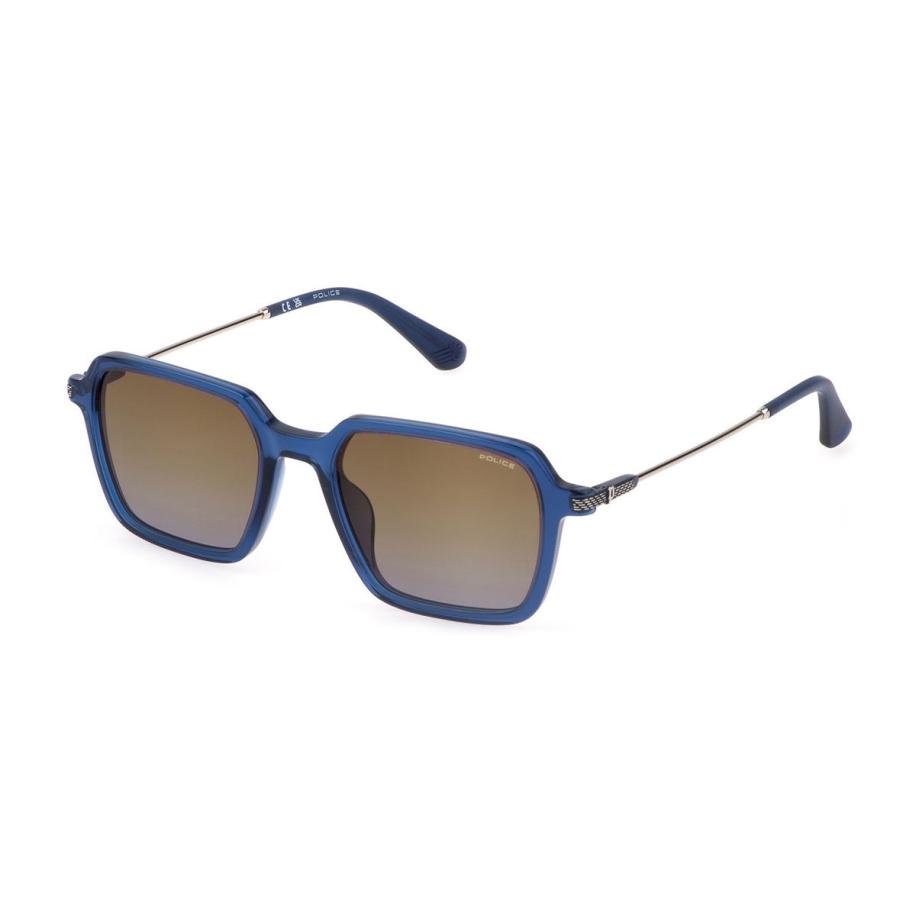 Police SPLL10 OCTANE 7 892 Blauw Heren Zonnebril