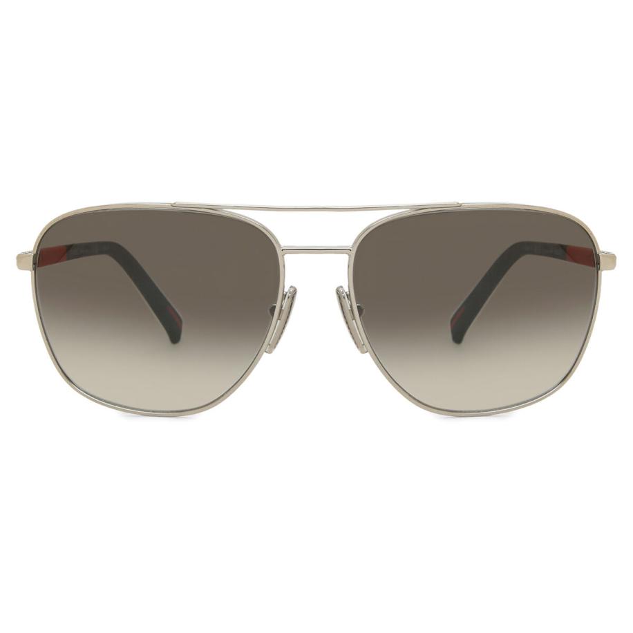 Prada Linea Rossa PS54ZS 1BC02M Zilver Heren Zonnebril