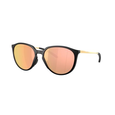 Oakley Vrouwelijk Sunglass OO9288 Sielo - Framekleur: Matzwart, Lenskleur: Prizm Roségoud Polarized