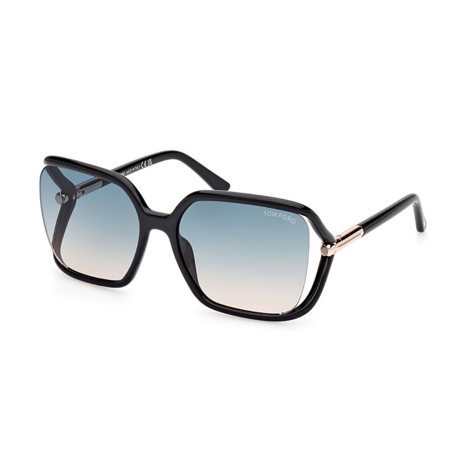Tom Ford FT1089 SOLANGE-02 1P Zwart Dames Zonnebril