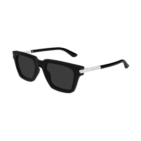 Alexander McQueen AM0519S 001 Zwart Heren Zonnebril