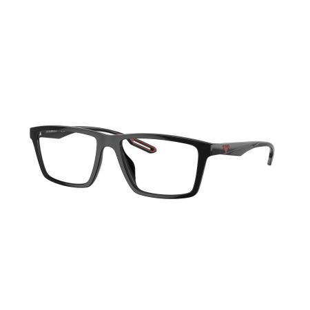 Emporio Armani Mannelijk Sunglass EA4189U - Framekleur: Glanzend zwart, Lenskleur: Helder