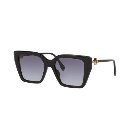 Fendi Vrouwelijk Sunglass Ff Diamonds FE40161I - Framekleur: Zwart, Lenskleur: Grijs Gradiënt