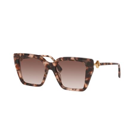 Fendi Vrouwelijk Sunglass Ff Diamonds FE40161I - Framekleur: Tortoise, Lenskleur: Bruin Gradiënt