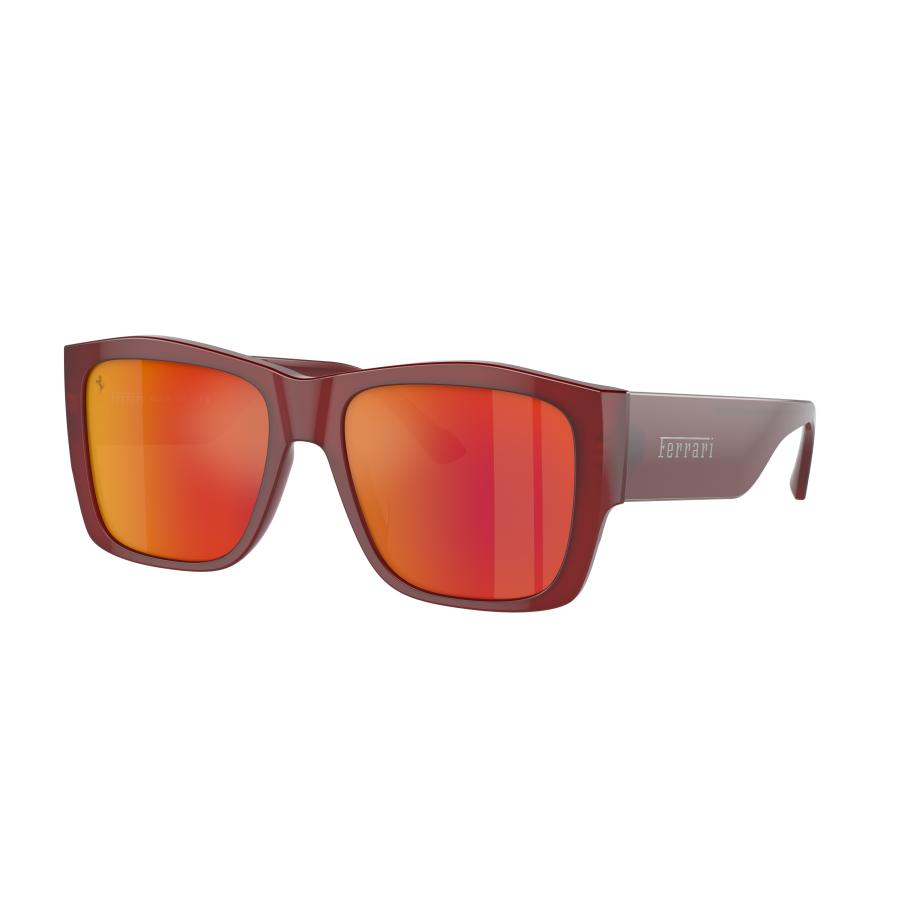 Ferrari Unisex Sunglass FH2003U - Framekleur: Rood, Lenskleur: Rood Multicolor
