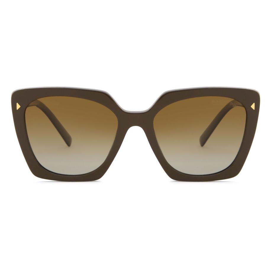 Prada PR 23ZS Polarized 11J6E1 Bruin Dames Zonnebril