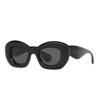 Loewe Mannelijk Sunglass Inflated LW40117I - Framekleur: Zwart, Lenskleur: Grijs