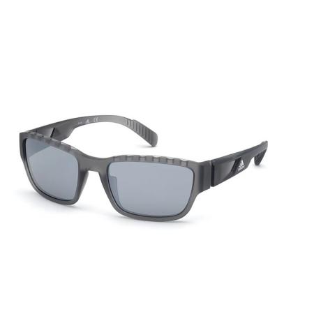 Adidas Sport SP0007 20C Grijs Heren Zonnebril