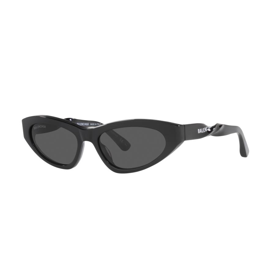 Balenciaga Vrouwelijk Sunglass BB0207S - Framekleur: Zwart, Lenskleur: Grijs Grijs