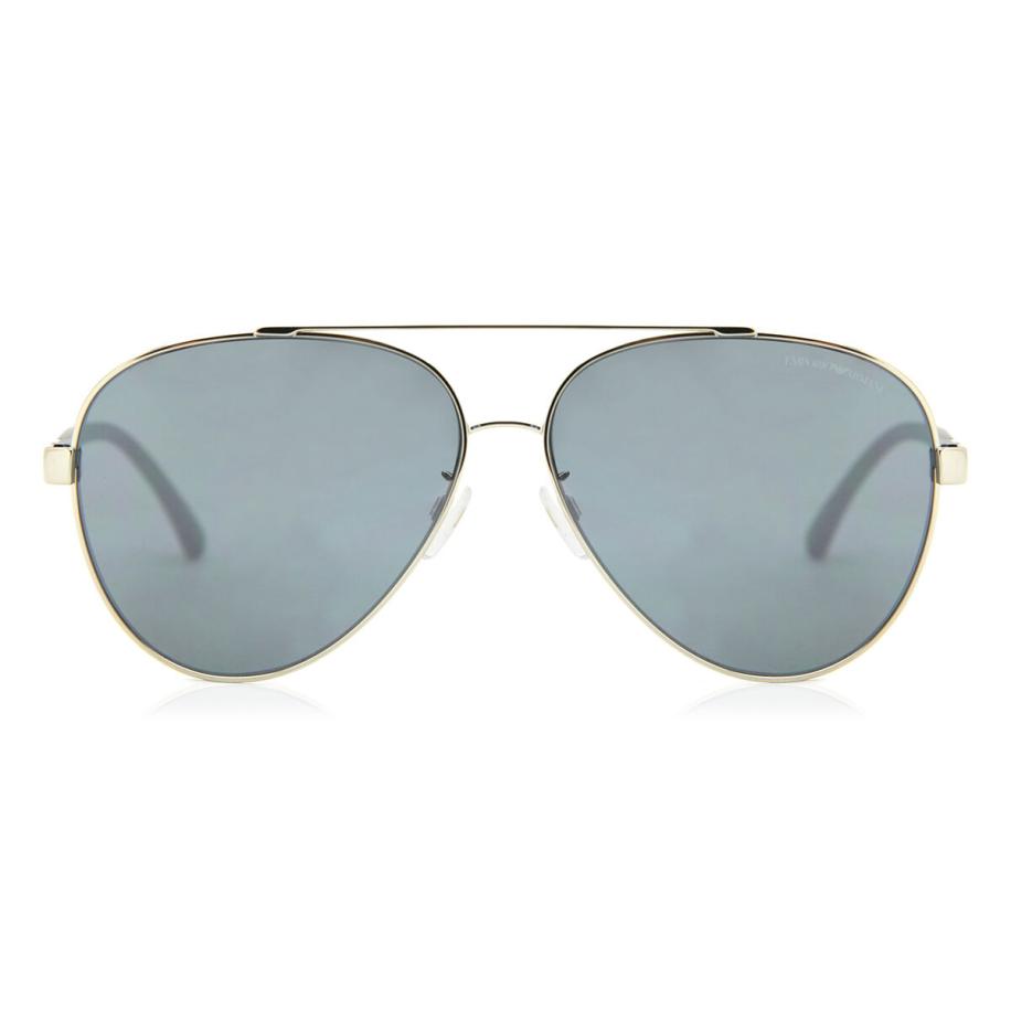 Emporio Armani EA2046D Aziatische pasvorm 30136G Goud Heren Zonnebril