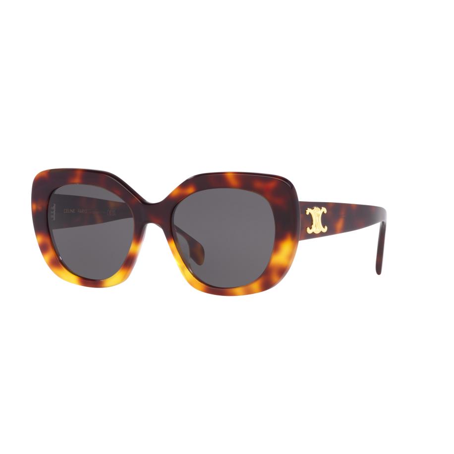 Celine Vrouwelijk Sunglass CL40226U - Framekleur: Tortoise, Lenskleur: Grijs Grijs