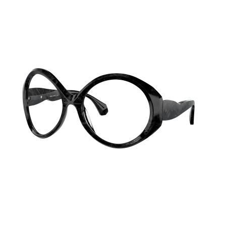 Alain Mikli Vrouwelijk Sunglass A05503 - Framekleur: Noir Nacree, Lenskleur: Meekleurend helder naar smaragd kwarts