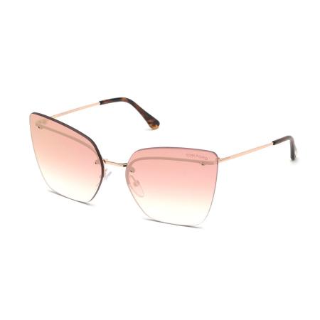 Tom Ford FT0682 CAMILLA-02 33G Goud Dames Zonnebril