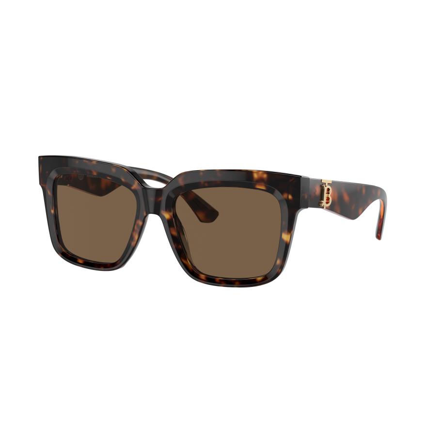 Burberry Vrouwelijk Sunglass BE4419 - Framekleur: Donker Havana, Lenskleur: Donkerbruin Bruin