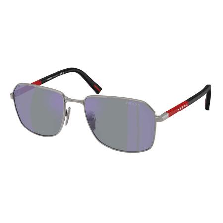 Prada Linea Rossa PS A51S 5AV10J Gunmetal Heren Zonnebril