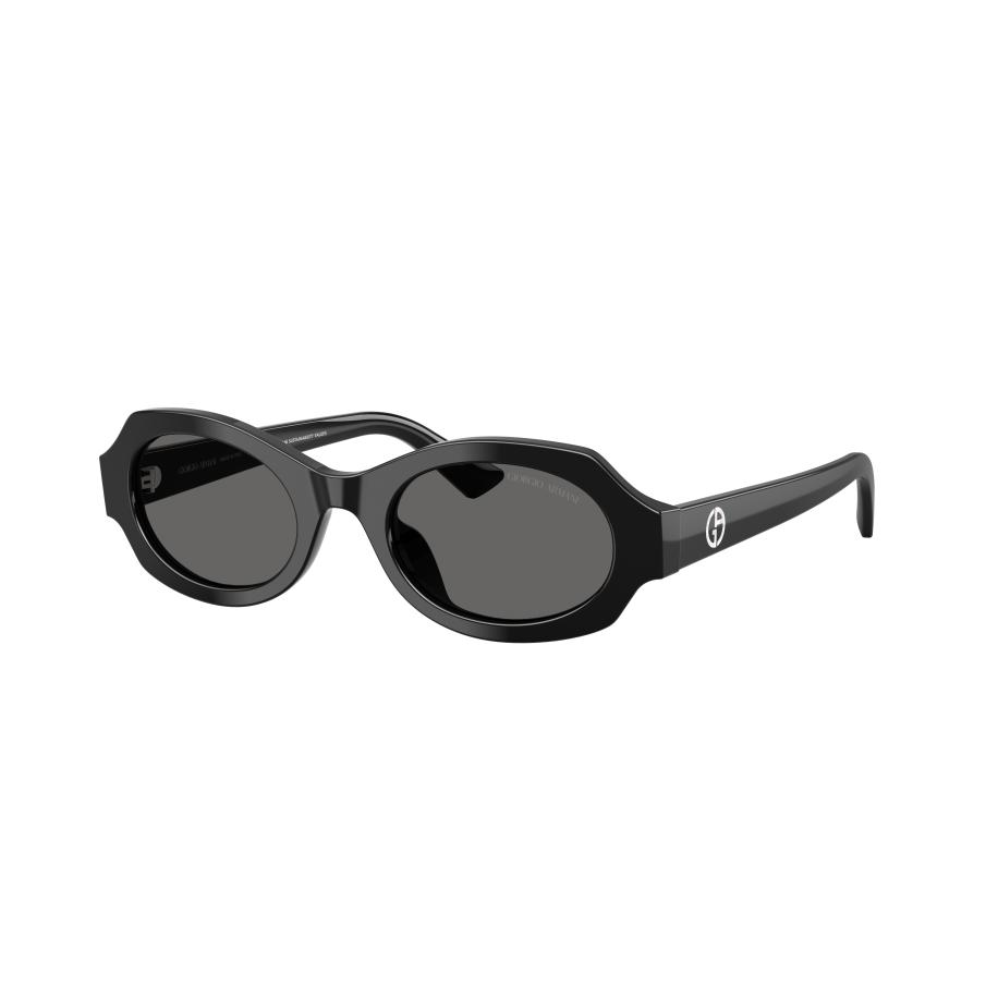 Giorgio Armani Vrouwelijk Sunglass AR8245HU - Framekleur: Zwart, Lenskleur: Grijs Grijs
